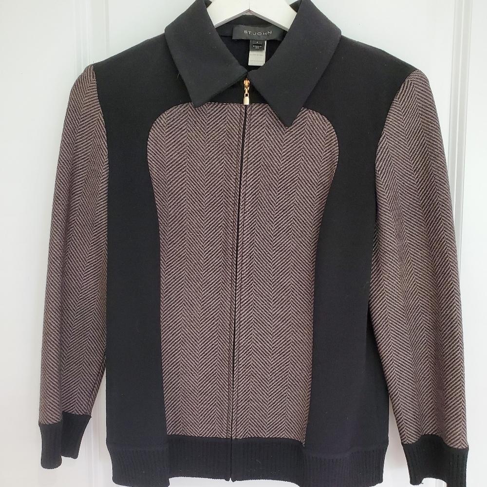 St. John Zipper Jacket